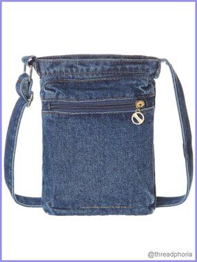 Denim Crossbody Purses Small Phone Bag for Women